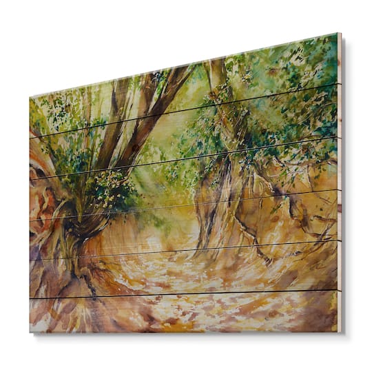 Designart - Little Forest Road